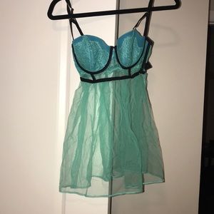 Victoria’s Secret babydoll lingerie with bra